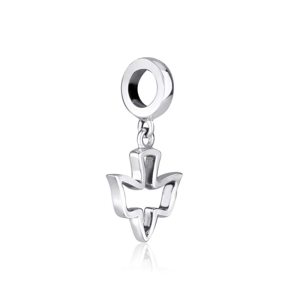 Dove Charm in 925 Sterling Silver