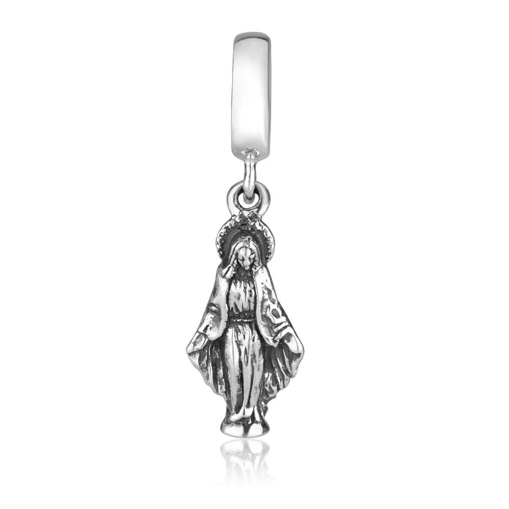 Santa Maria charm in 925 sterling silver by Marina Jewelry