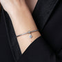 Star of Bethlehem Hanging Charm in 925 Sterling Silver, view 6 by Marina Jewelry