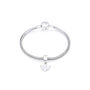 Dove Hanging Charm in 925 Sterling Silver, view 3 by Marina Jewelry
