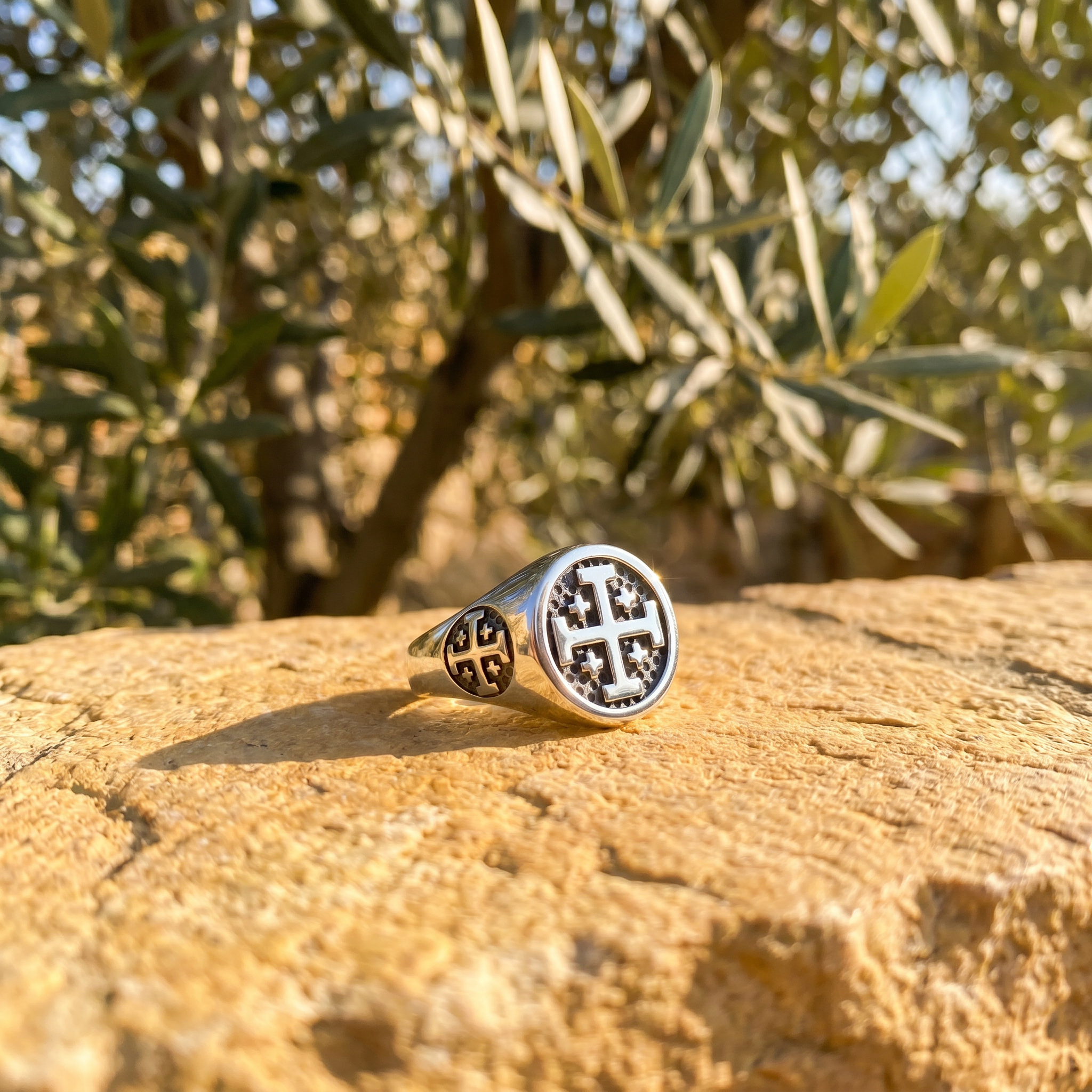Jerusalem Cross Rings